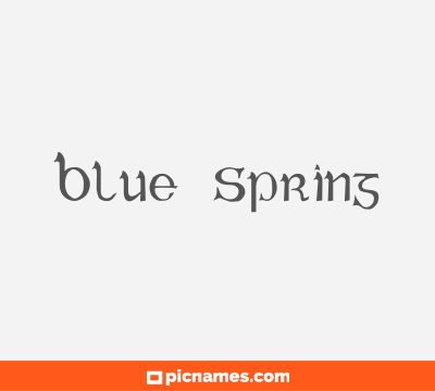 Blue Spring